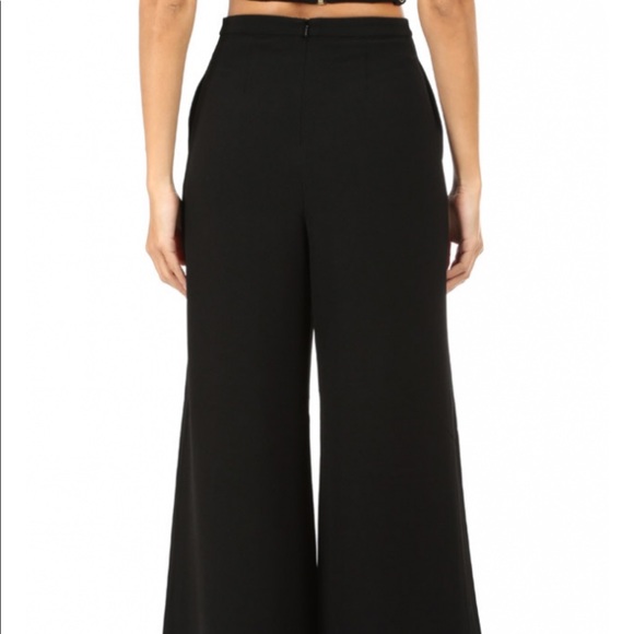 Zimmermann Black Wide Leg High Waisted Trouser - Picture 8 of 15